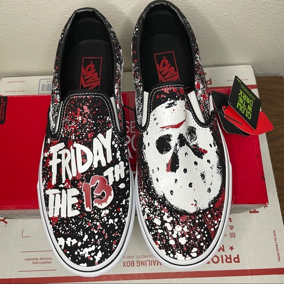 Vans Other - VANS - HORROR COLLECTION  - JASON VOORHEES - FRIDAY THE 13TH
